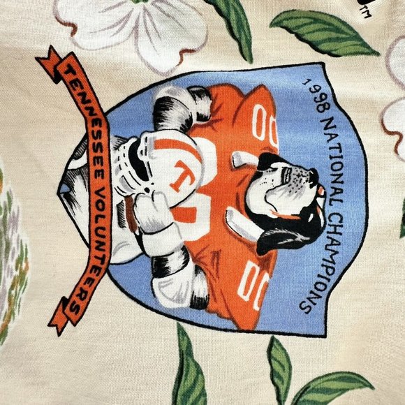 Reyn Spooner Mens University Of Tennessee Hawaiian Shirt XL Smokey Short Sleeve - Picture 12 of 12